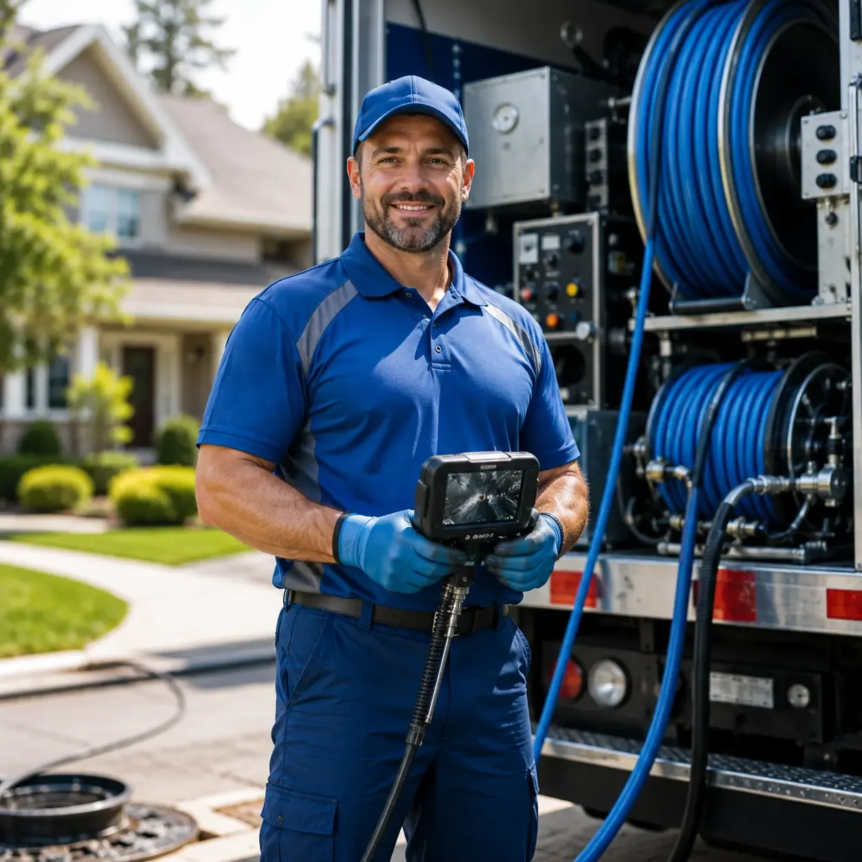 Local outdoor drain cleaning specialists in Versailles, OH